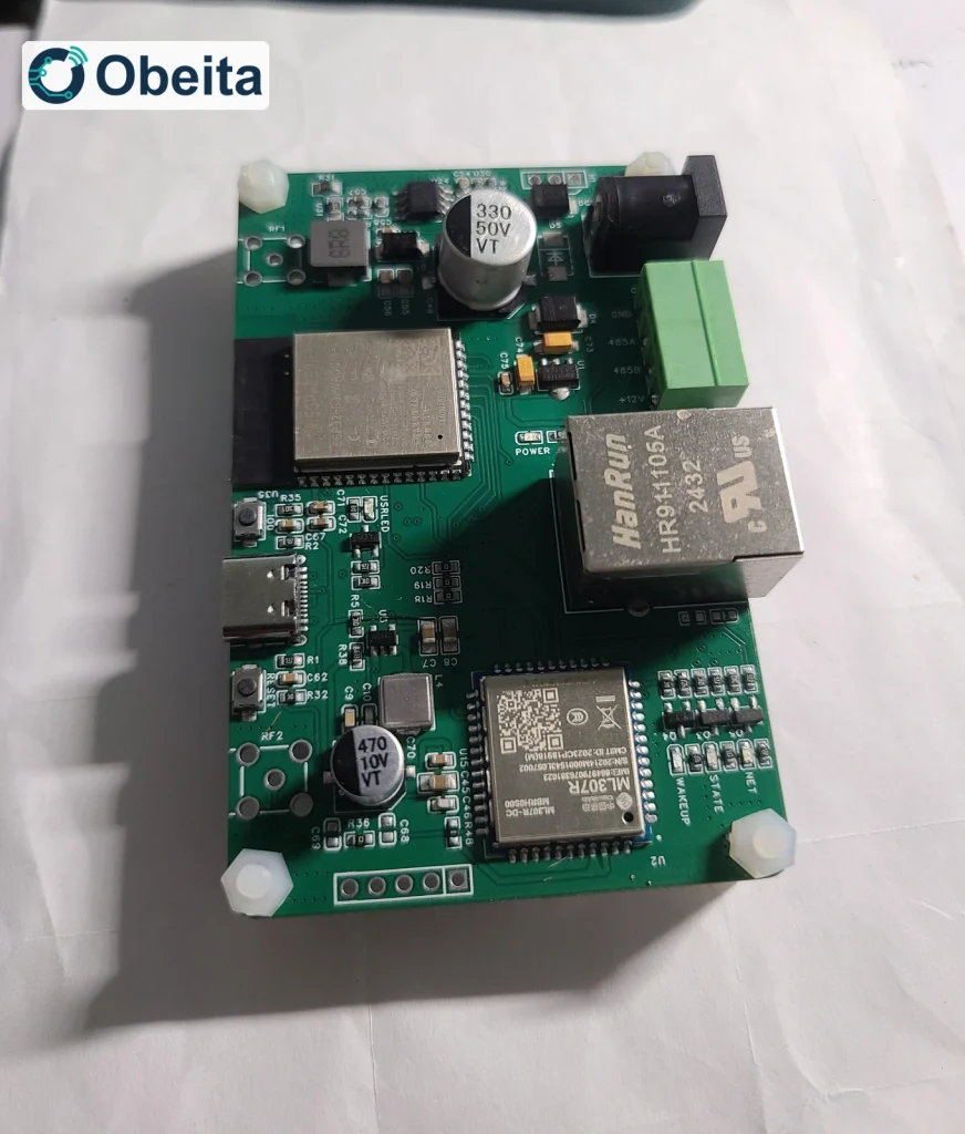 Obeita serial-to-ethernet and cellular dtu, hardware detail