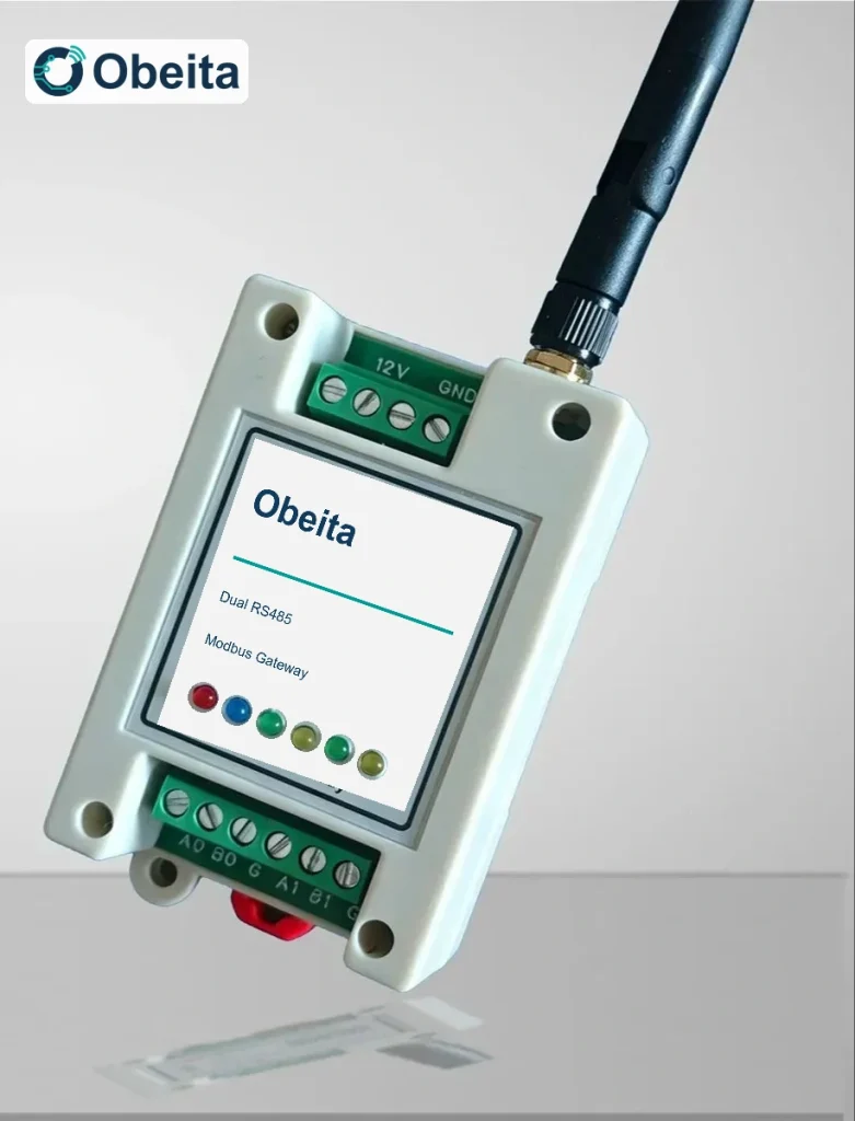 Obeita dual rs485 modbus gateway, product view