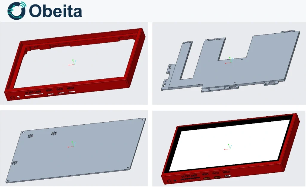 Obeita a133 touch terminal product, hardware detail