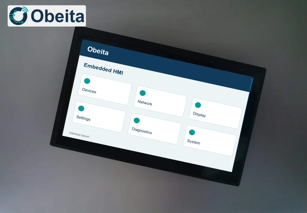 Obeita a133 touch terminal product, product view
