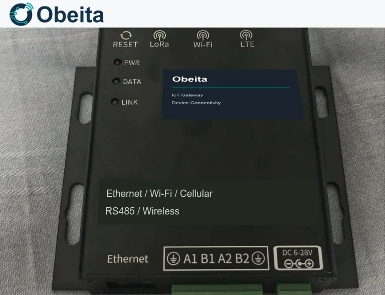 Obeita multi-interface iot gateway, product view
