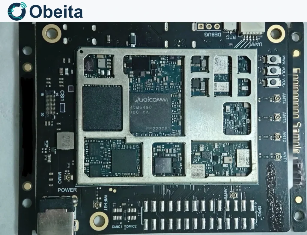 Obeita qcm6490 cellular edge platform, product view