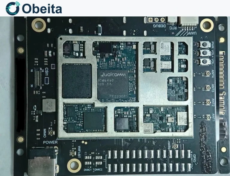 Obeita qcm6490 cellular edge platform, product view