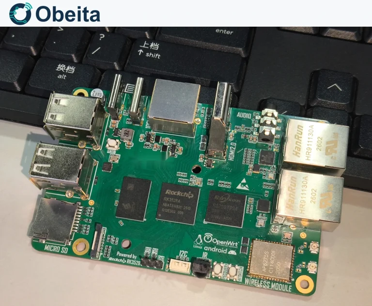 Obeita rk3528 linux network gateway, product view