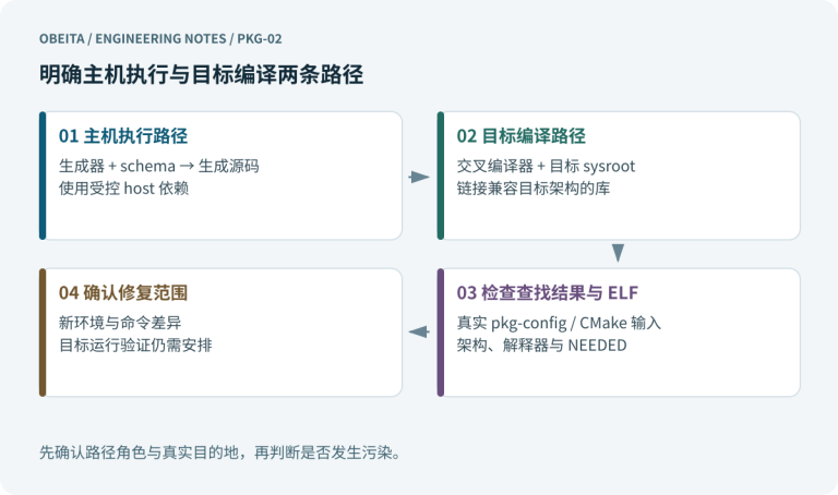 明确主机执行与目标编译两条路径